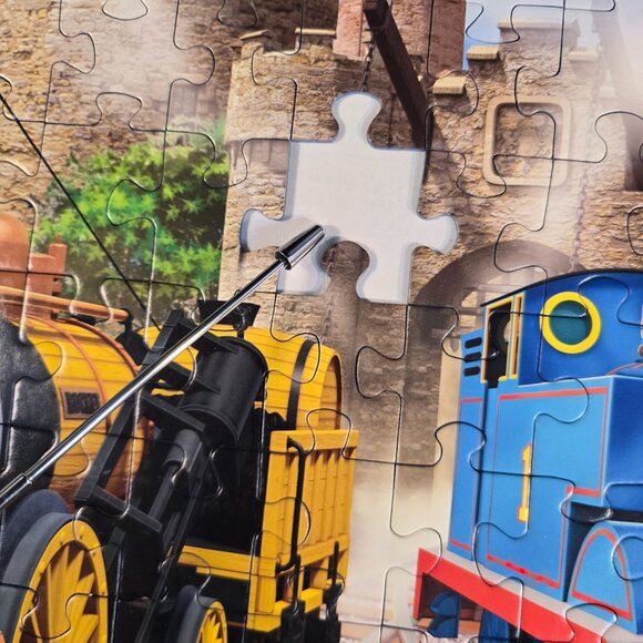 Thomas & Friends Ravensburger Puzzle 100 Pc King Of The Railway Missing Pieces - Picture 5 of 11